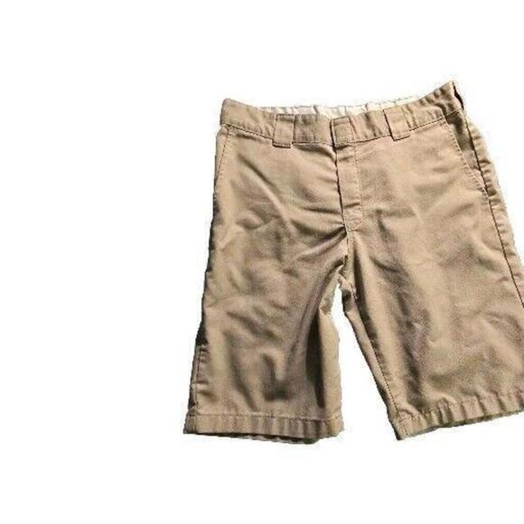 Dickies Genuine Essential Flex Work Shorts Tan Size 32 Straight Fit Brand KL-681 - Picture 4 of 8